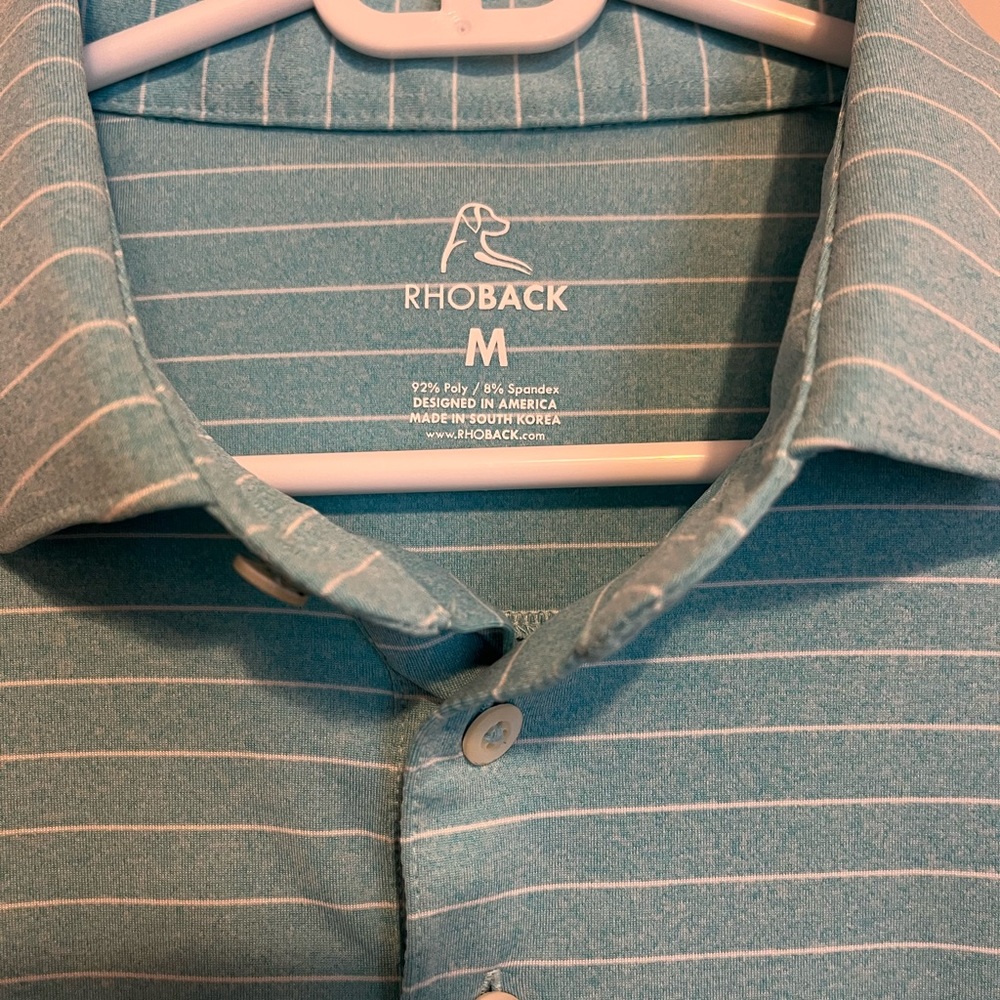 Rhoback Blue Polo